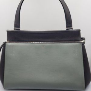 Céline Edge Large Smooth Leather Shoulder Bag